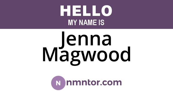 Jenna Magwood