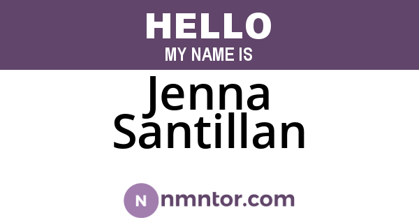 Jenna Santillan
