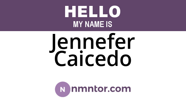 Jennefer Caicedo