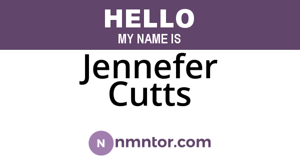Jennefer Cutts