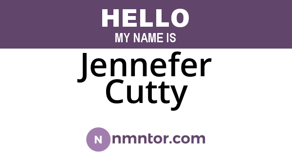 Jennefer Cutty