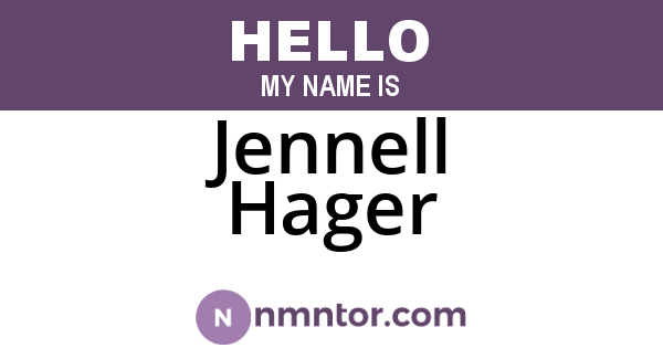 Jennell Hager