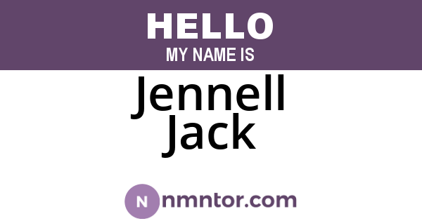 Jennell Jack