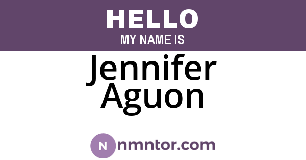 Jennifer Aguon
