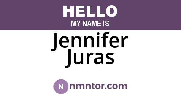Jennifer Juras