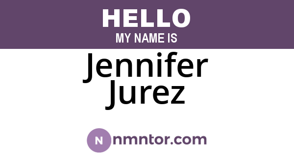 Jennifer Jurez