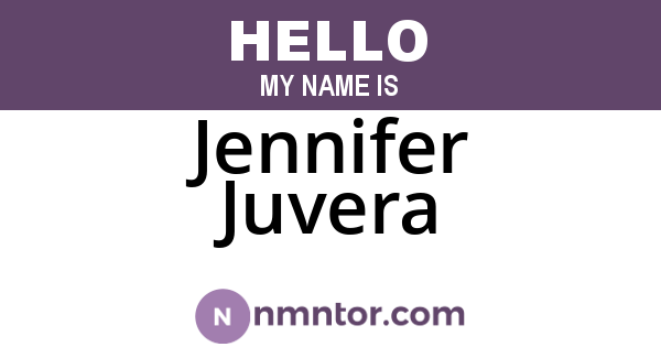Jennifer Juvera
