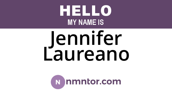 Jennifer Laureano
