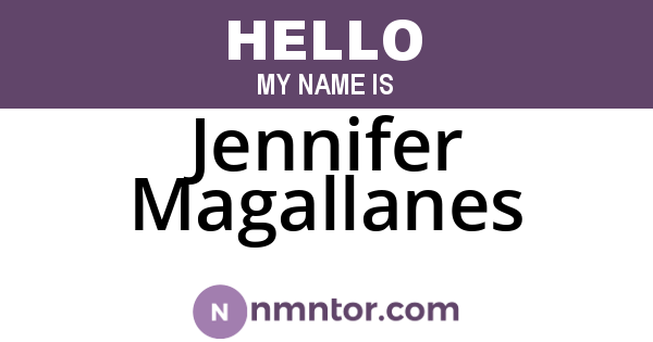 Jennifer Magallanes