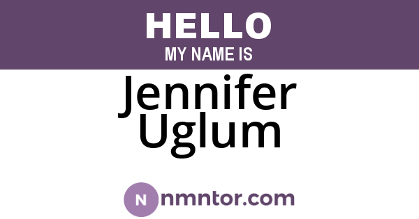 Jennifer Uglum