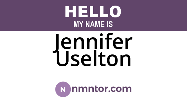 Jennifer Uselton