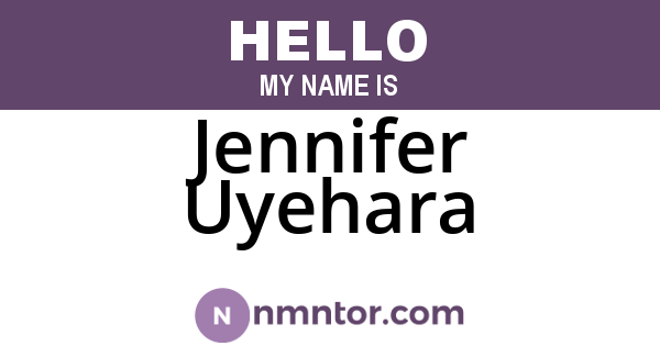 Jennifer Uyehara