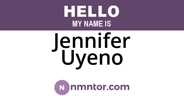 Jennifer Uyeno
