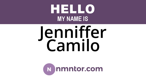 Jenniffer Camilo