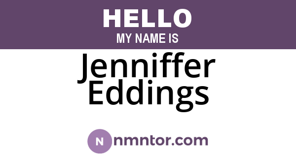Jenniffer Eddings