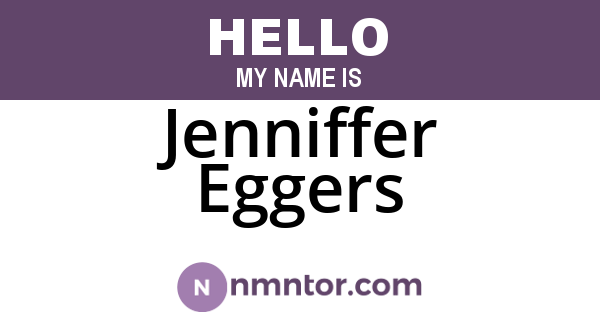 Jenniffer Eggers