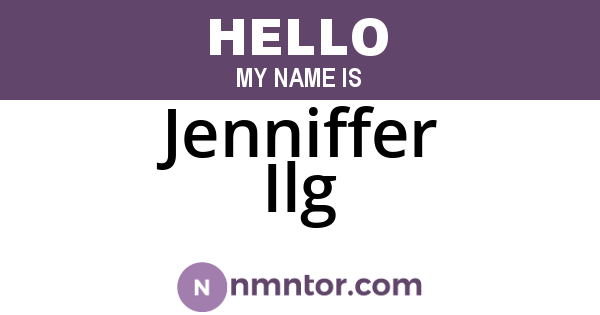 Jenniffer Ilg