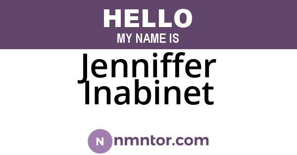 Jenniffer Inabinet
