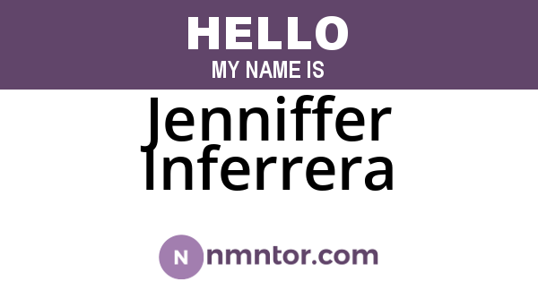 Jenniffer Inferrera