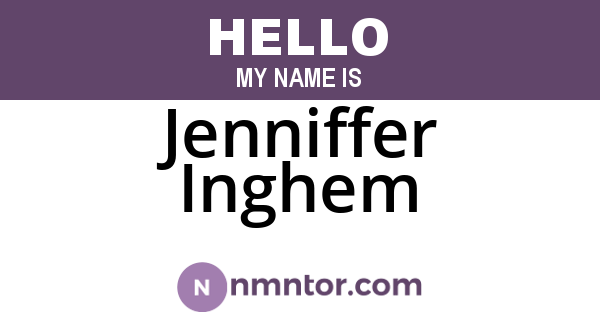 Jenniffer Inghem
