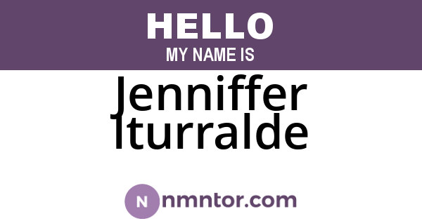 Jenniffer Iturralde