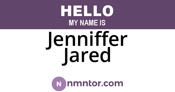 Jenniffer Jared