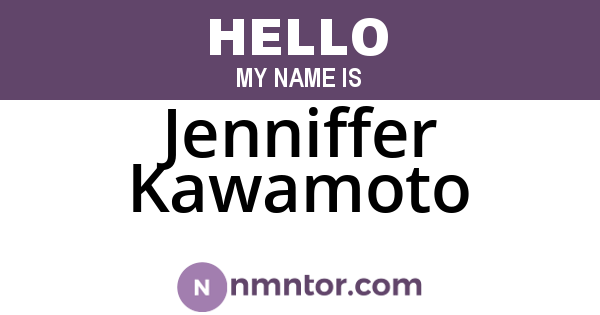 Jenniffer Kawamoto