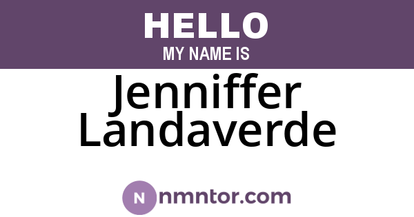Jenniffer Landaverde