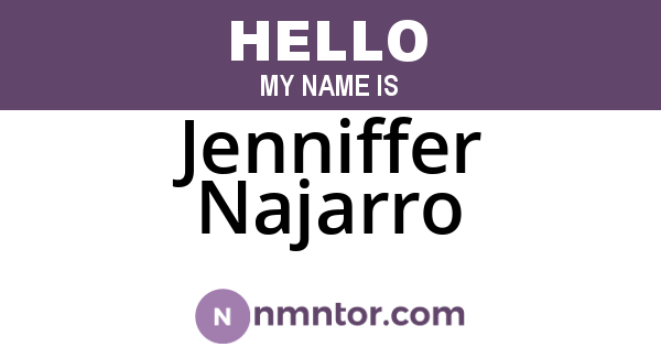 Jenniffer Najarro