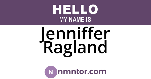 Jenniffer Ragland