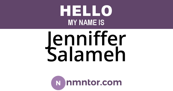 Jenniffer Salameh