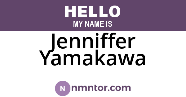 Jenniffer Yamakawa