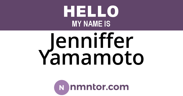Jenniffer Yamamoto