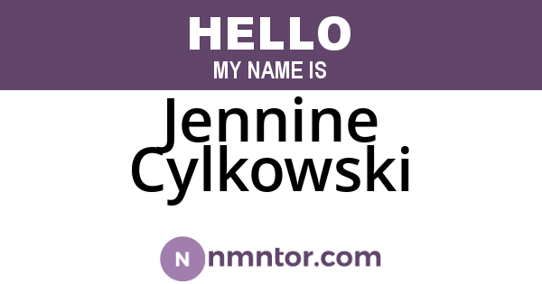 Jennine Cylkowski