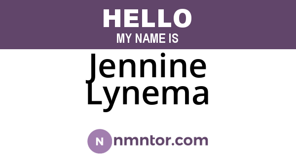 Jennine Lynema