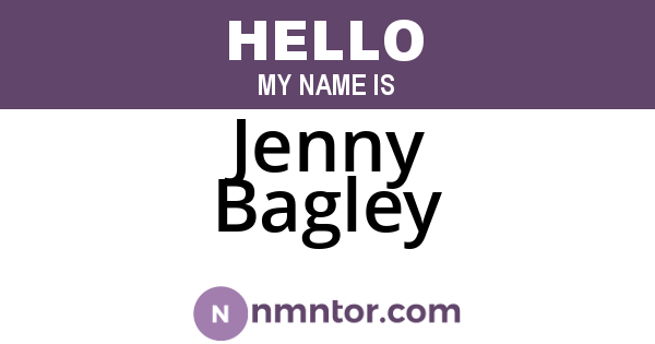 Jenny Bagley