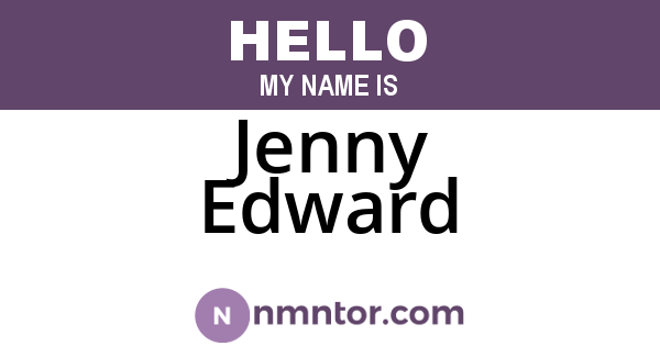 Jenny Edward