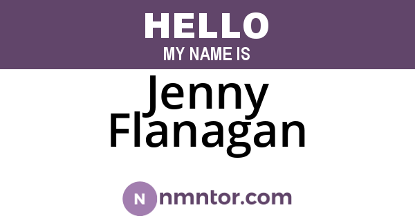 Jenny Flanagan