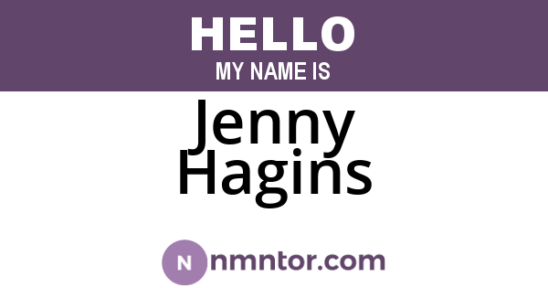 Jenny Hagins