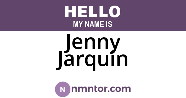 Jenny Jarquin