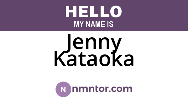 Jenny Kataoka