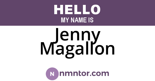 Jenny Magallon