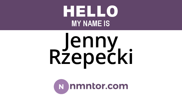 Jenny Rzepecki