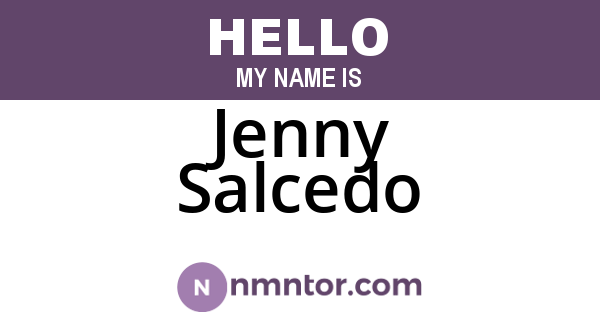 Jenny Salcedo
