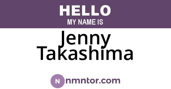 Jenny Takashima