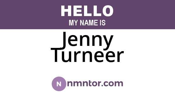 Jenny Turneer
