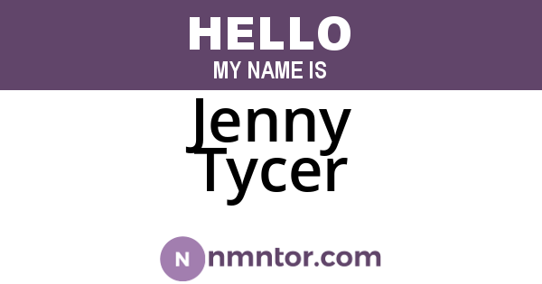 Jenny Tycer