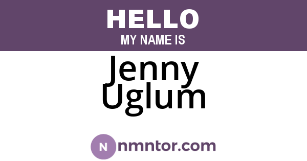 Jenny Uglum
