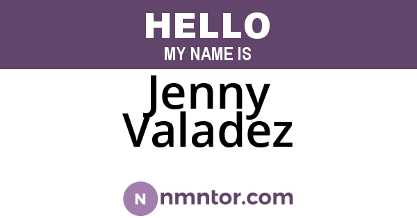 Jenny Valadez