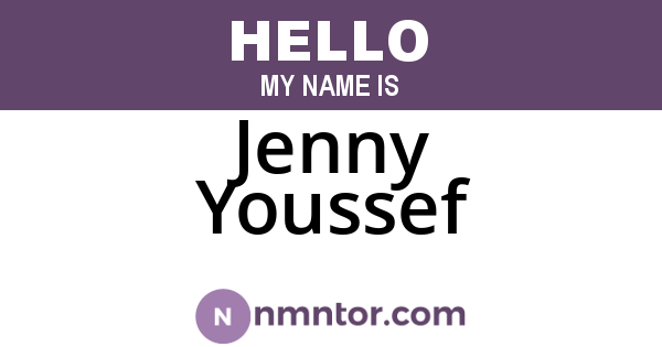 Jenny Youssef